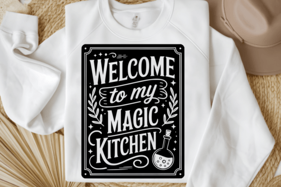 Magical Cooking SVG Design for Graphics and Crafts