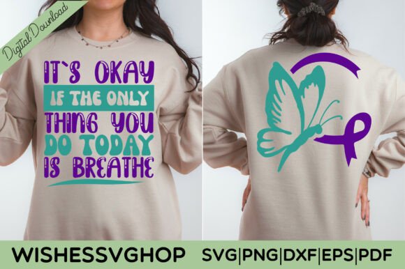 Mental Health Inspirational Quote SVG for Graphics and Crafts