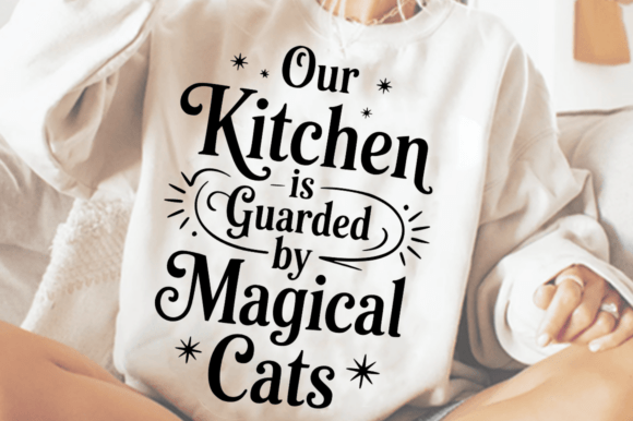 Our Kitchen is Guarded by Magical Cats Graphics and Crafts Review