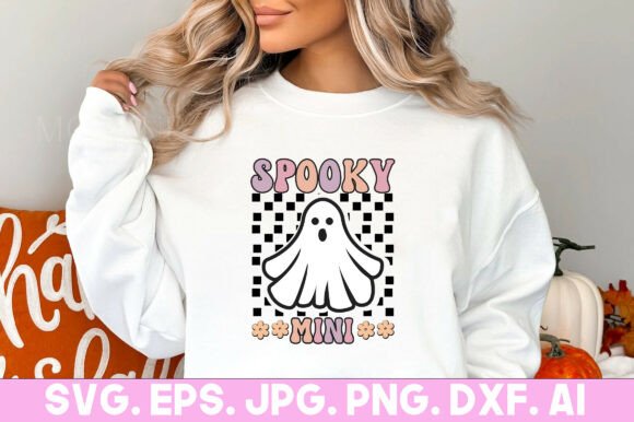 Spooky Mini Halloween Kids Quote SVG for Crafts and Graphics