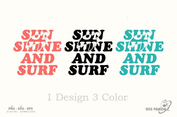 Sunshine and Surf Bold Quote Svg Png Review