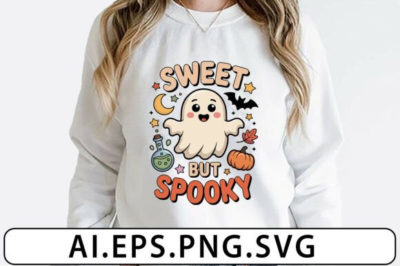 Sweet and Spooky Halloween Quote Svg for Graphics and Crafts