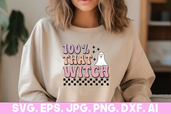 That Witch Halloween Quote SVG Design for Graphics & Crafts
