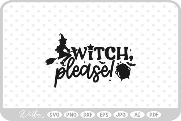 Witch Halloween Quote SVG PNG Review