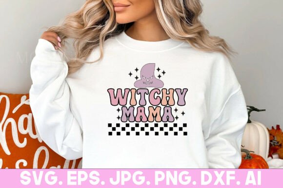 Witchy Mama Halloween SVG for Crafts and Graphics